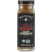 Watkins Gourmet Organic Spice Jar, Ground Cinnamon, 2.5 Ounce Jar, 3 Count