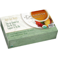Davidson's Organics, Gunpowder Green, 100-Count Unwrapped Tea Bags