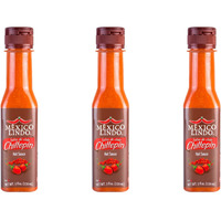 Mexico Lindo Chiltepin Hot Sauce | 14,200 Scoville Level | Traditional Spicy Flavor | 5 Fl Oz Bottles (Pack Of 3)