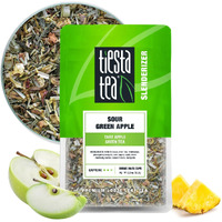 Tiesta Tea - Sour Green Apple - Tart Apple Green Tea - Loose Leaf Tea Blend - Medium Caffeinated Green Tea - Make Hot Or Iced Tea Up To 20-25 Cups - 2 Oz Resealable Pouch