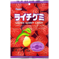 Kasugai Gummy Candy, Lychee, 3.59 Ounce
