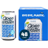 Open Water - Still Cans (4 Cases - Canned Still Water)