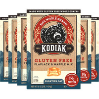 Kodiak Cakes Frontier Oat Gluten Free Protein Pancake And Waffle Mix, 16Oz (Pack Of 6)