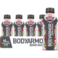 Bodyarmor Zero Sugar Cherry Lime, Sugar Free Sports Drink - Low-Calorie Hydration - Natural Flavors With Potassium Packed Electrolytes, Antioxidants, And B-Vitamins, 16 Fl Oz (Pack Of 12)