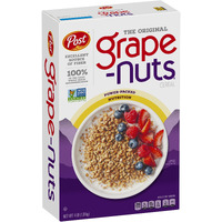 Post Grape Nuts The Original Non Gmo Cereal, 64 Oz Box (Pack Of 8)