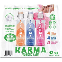 Karma Lemonade Probiotic Water Variety Pack (18 Fl. Oz, 12 Pk.)