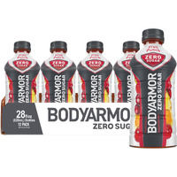 Bodyarmor Zero Sugar Fruit Punch, Sugar Free Sports Drink - Low-Calorie Hydration - Natural Flavors With Potassium Packed Electrolytes, Antioxidants, And B-Vitamins, 28 Fl Oz (Pack Of 12)