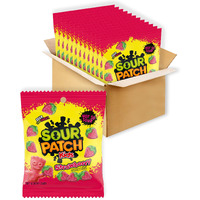 Sour Patch Kids Strawberry Soft & Chewy Candy, Bulk Candy, 12 - 3.6 Oz Bags