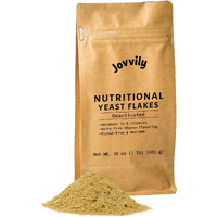 Jovvily Yeast Flakes - 1 Lb - Popcorn, Soups, Pastas
