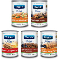 Thick-It Purees - Mixed Case - Protein (Variety Pack Of 12)