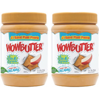 Wowbutter Natural Peanut Free Creamy 4.4Lb Jars, 2 Pack
