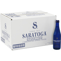 Saratoga Sparkling Spring Water - 12 Oz. (Carbonated, Pack Of 24)
