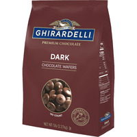 Ghirardelli Chocolate Company Dark Chocolate Wafers, 5Lb. Bag (Pack Of 1)