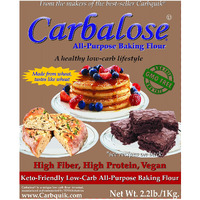 Carbalose All-Purpose Low-Carb Flour (2.2 Lb Resealable Pouch)
