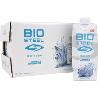 Biosteel Sports Drink, Great Tasting Hydration With 5 Essential Electrolytes, White Freeze Flavor, 16.7 Fluid Ounces, 12-Pack