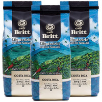 Caf   Britt - Costa Rican Montecielo, Coffee From Tarrazu (12 Oz.) (3-Pack) - Whole Bean, Arabica Coffee, Kosher, Gluten Free, 100% Gourmet & Medium Dark Roast