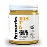 Fatworks, Premium Usda Organic Chicken Fat, Ultimate Cooking Oil For Gourmet Frying And Baking. Hormone, Antibiotic Free, Whole30 Approved, Keto, Paleo