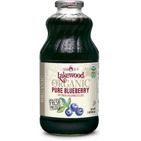 Lakewood Organic Pure Blueberry Juice, 32 Fl Oz (Pack Of 6)