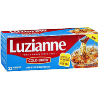 Luzianne Cold Brew Tea Bags , 22 Ct (Pack Of 6)