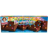 Little Debbie, Cosmic Brownies Boxes 96 Individually Wrapped Brownies, Rich Chocolate With Candy Coating, 1 Count (Pack Of 16)