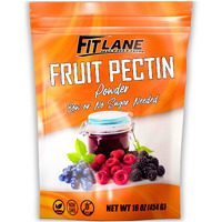 Low Sugar Pectin For Canning Jam And Jellies. Natural, Vegan And Non-Gmo. Premium Bulk Fruit Pectin For Jam Powder. 1 Lb (16 Oz) Value Size Bag By Fit Lane Nutrition