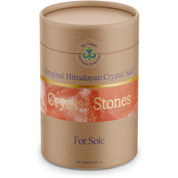 Original Himalayan Crystal Salt Stones For Sole 2.2Lb (1Kg) - Increase Hydration, Energy, Vibration, Cellular Communication And Replenish Electrolytes With 84 Trace Minerals