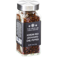 The Spice Lab Gochugaru Korean Red Pepper Flakes - Authentic Chili Flakes For Korean Favorites Like Kimchi & Stir-Fries, Elevate Your Asian Cuisine With Premium Kosher, Gluten-Free Red Pepper Flakes