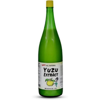 Shirakiku Yuzu Extract | Pure Japanese Yuzu Juice | Versatile Yuzu Extract Used For Baking, Food Flavoring And Asian Drink Mixture | Sweet & Tangy Citrus Flavor | - 60.8 Fl Oz