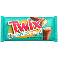 Twix Full Size Salted Caramel Chocolate Cookie Bars, 28.2Oz/20Ct