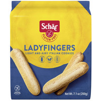 Schar - Lady Fingers - Certified Gluten Free - No Gmo's, Lactose, Wheat Or Preservatives - (7.1 Oz)