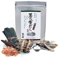 Kayanoya Dashi, Original Dashi Stock Powder, Dashi Powder With Superb Flavor From Bonito Flakes, Round Herring, Grilled Flying Fish And More, (8G Packets X 12)