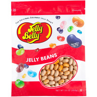 Jelly Belly Caramel Corn Jelly Beans - 1 Pound (16 Ounces) Resealable Bag - Genuine, Official, Straight From The Source