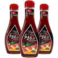 Woori Cham Sauce Korean Bbq Soy Sauce, #1 Steak Sauce In Korea, Magic Sauce For Korean Bbq, Kalbi, Bulgogi, And Pickles, (10.6Oz, 1) (3 Pack)