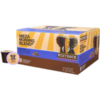 Westrock Coffee Company, Meza Morning Blend, Single Serve Coffee Cup, Medium Roast, 80 Count