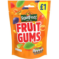 Rowntree's Fruit Gums 120G (Pack Of 10)