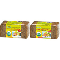 Mestemacher Whole Grain Bread (Organic Three Grain, 17.6 Oz, Pack Of 2)