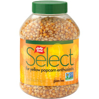 Jolly Time Popcorn Kernels, Gourmet Popping Corn For Air Popper Machine Or Stovetop, Select Yellow Popcorn, 30 Ounce (Pack Of 6)