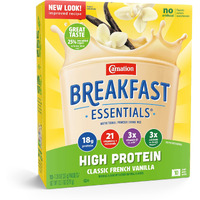 Carnation Breakfast Essentials High Protein Oral Supplement Classic French Vanilla Flavor 1.31 Oz. Packet 60 Ct