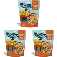 Seven Sundays Sunflower Cereal, Maple Sea Salt, 8 Oz Bag (Pack Of 3), Grain & Gluten Free, 5G Upcycled Protein, 0G Refined Sugar, Salty Sweet Snack