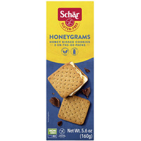 Schar - Honeygrams - Certified Gluten Free - No Gmo's, Lactose, Wheat Or Preservatives - (5.6 Oz) 2 Pack