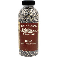 Amish Country Popcorn | 14 Oz Bottle | Blue Popcorn Kernels | Old Fashioned, Non-Gmo And Gluten Free (14 Oz Bottle)