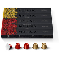 Nespresso Capsules Original Line, Variety Pack, Napoli And Venezia Espresso Coffee, 50 Count Espresso Coffee Pods