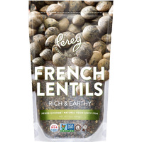 Pereg Du Puy French Green Lentils (16 Oz) - Lentil Beans Dry - Non-Gmo & Additive Free - Ideal For Stews, Indian Curries, Tacos & Soups - Vegan Diet-Friendly - High In Protein & Fiber