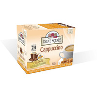 Grove Square Cappuccino, Caramel, 24 Single Serve Cups By Grove Square Cappuccino