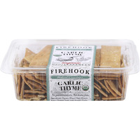Firehook Cracker Baked Garlic Thyme, 8 Oz