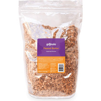 Gr8Nola Peanut Butter - Healthy, Low Sugar Bulk Granola Cereal - Made With Superfoods Peanuts, Ashwagandha, And Chia Seeds, Soy Free, Dairy Free And No Refined Sugar - 4.5Lb Resealable Bag