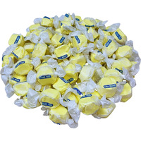 Sugar Free Banana Salt Water Taffy - 1Lb (16Oz) Bulk Bag Individually Wrapped Soft & Chewy Nut Free, Gluten Free,Diabetic & Keto Friendly Gourmet Candy For Taffy Lovers