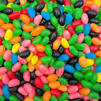 Jelly Beans Candy, Fruit And Licorice Flavored - Bulk 3 Pounds