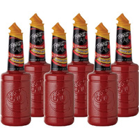 Finest Call Premium Bloody Mary Drink Mix, 1 Liter Bottle (33.8 Fl Oz), Pack Of 6