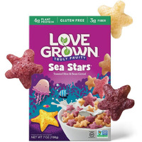 Love Grown Fruity Sea Stars Cereal, 7Oz, Pack Of 6